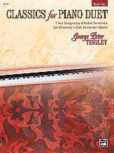 Classics for Piano Duet piano sheet music cover Thumbnail